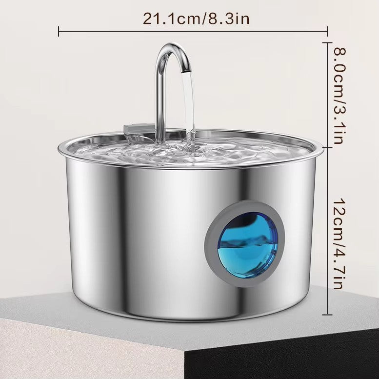 MaltaHaul Cat Water Fountain — Automatic Filtered Dispenser